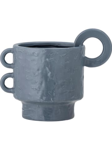 Bloomingville Blumentopf "Alfine" in Blau - (B)24 x (H)19 cm