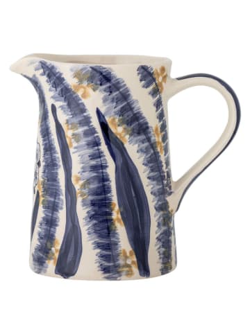 Bloomingville Wazon "Anuuk" w kolorze beżowo-niebieskim - wys. 21 x Ø 14,5 cm