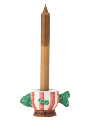 Bloomingville Kaarshouder ''Trudy'' wit/rood/groen - (B)13 x (H)7 x (D)8 cm