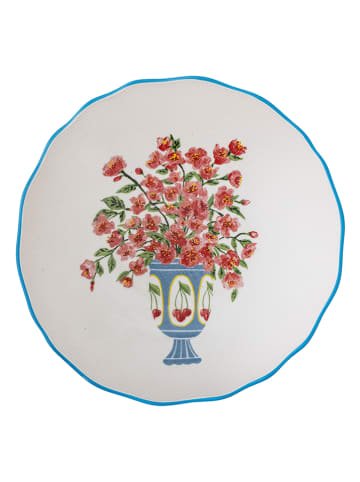 Bloomingville Miska "Dorothy" w kolorze biało-błękitno-jasnoróżowym - Ø 28 cm