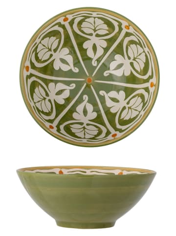 Bloomingville Schaal "Heikki" groen - (H)11 x Ø 26,5 cm