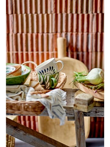 Bloomingville Kubek "Heikki" w kolorze kremowo-niebieskim - 240 ml