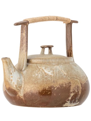 Bloomingville Teekanne "Ikigai" in Hellbraun - (H)19 x Ø 21,5 cm
