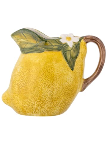 Bloomingville Dzbanek "Limone" w kolorze żółtym - 19,5 x 16 cm
