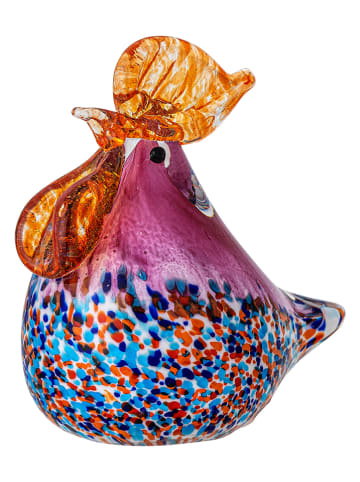 Bloomingville Dekoracja "Livie" w kolorze fioletowo-niebieskim - 8,5 x 9,5 x 6 cm