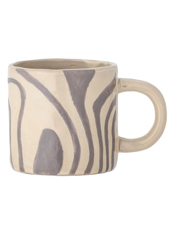 Bloomingville Kubek "Ninka" w kolorze kremowo-szarym - 250 ml