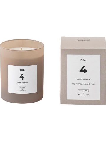 Bloomingville Duftkerze "NO.4-Lemon Verbena" in Beige - 210 g