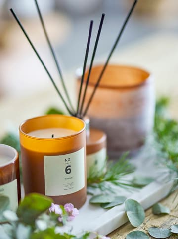 Bloomingville Geurkaars "NO.6-Sequoia" bruin - 210 g
