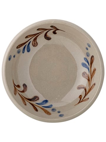 Bloomingville 2-delige set: kommen "Peline" blauw/bruin - Ø 11 cm