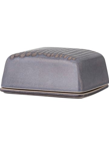 Bloomingville Butterdose ''Raben'' in Grau - (B)14 x (H)6 x (T)10 cm