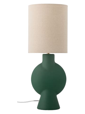 Bloomingville Ledtafellamp "Sergio" crème/groen - (H)55 cm
