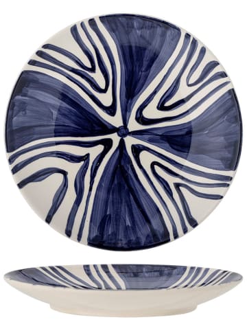 Bloomingville Speiseteller "Shama" in Blau - Ø 27 cm