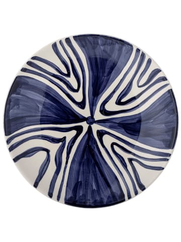Bloomingville Talerz obiadowy "Shama" w kolorze niebieskim - Ø 27 cm