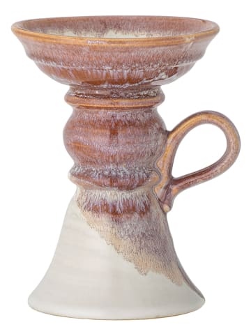 Bloomingville Kerzenhalter ''Soreyah'' in Rosa/ Beige - (H)19 x Ø 15,5 cm