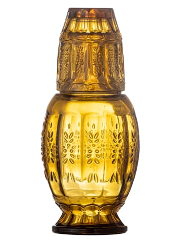 Bloomingville 2-częściowy zestaw "Theon" w kolorze żółtym