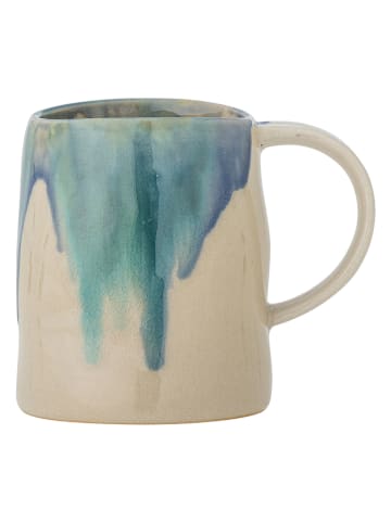 Bloomingville Tasse ''Yori'' in Creme/ Türkis - 450 ml