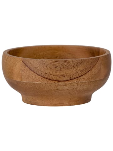 Bloomingville Miska "Zeline" w kolorze brązowym do serwowania - Ø 15 cm