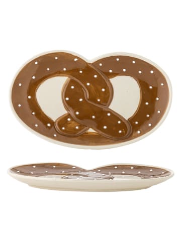 Bloomingville Servierplatte ''Treats'' in Hellbraun - (L)23,5 x (B)14 cm