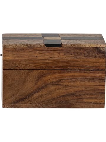 Bloomingville Schmuckkästchen "Cemile" in Braun - (B)6,5 x (H)4 cm
