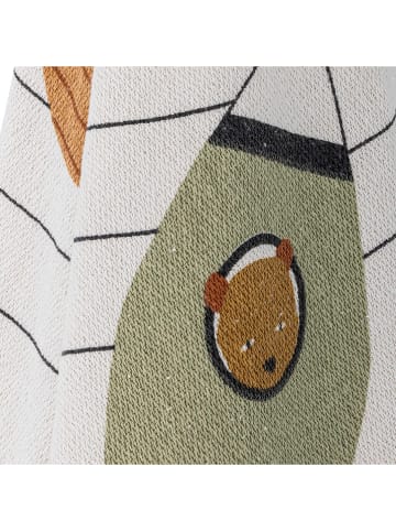 Bloomingville Pled "Space" w kolorze biało-granatowym - 160 x 130 cm