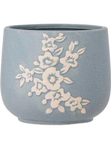 Bloomingville Bloempot "Betino" lichtblauw - (H)13,5 x Ø 16 cm