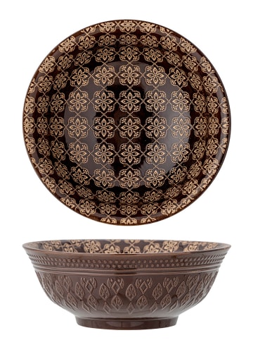 Bloomingville Serveerkom "Marsala" bruin - Ø 21 cm