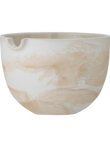 Bloomingville Serveerkom "Toula" beige - Ø 17 cm