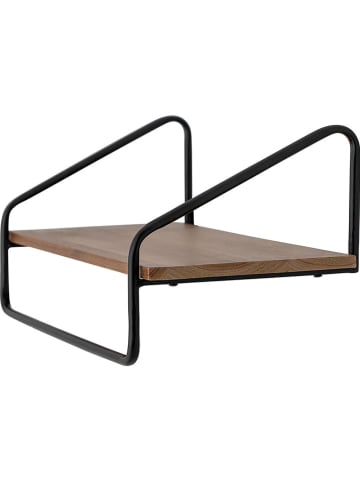 Bloomingville Wandregal "Ruba" in Hellbraun - (B)52 x (H)22,5 x (T)20 cm