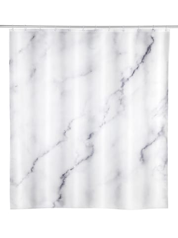 Schöner Wohnen Kollektion Duschvorhang "Balatro" in Weiß - (L)200 x (B)180 cm cm