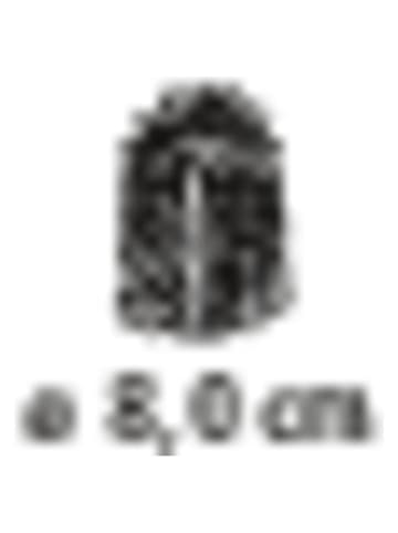 Schöner Wohnen Kollektion WC-Garnitur "Brento" in Schwarz/ Weiß - (H)39 cm