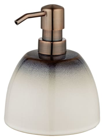 Schöner Wohnen Kollektion Seifenspender ''Osteto'' in Beige/ Kupfer - 425 ml