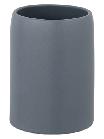 Schöner Wohnen Kollektion Zahnputzbecher ''Funo'' in Blau - (H)10,5 x Ø 7,5 cm