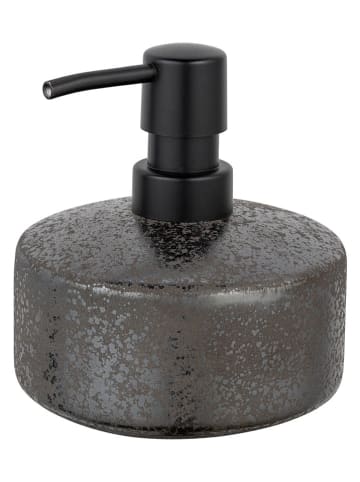 Schöner Wohnen Kollektion Seifenspender ''Rufina'' in Dunkelgrau/ Schwarz - 380 ml