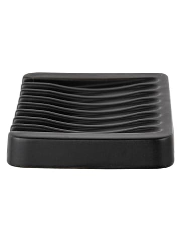 Schöner Wohnen Kollektion Seifenschale "Soliera" in Schwarz - (L)13 cm