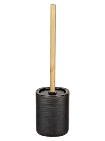 Schöner Wohnen Kollektion WC-Garnitur "Zena" in Schwarz - (H)38,5 cm