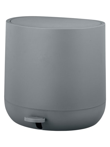 Schöner Wohnen Kollektion Treteimer "Pomino" in Grau - 4,5 l