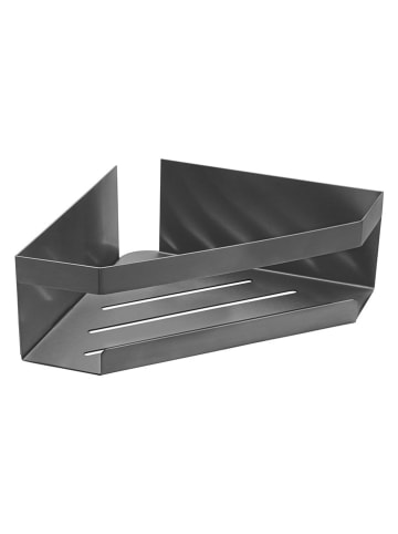 Schöner Wohnen Kollektion Eckablage "Meleto" in Grau - (B)18 x (H)8 x (T)28,5 cm