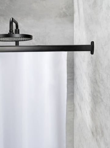 Schöner Wohnen Kollektion Winkelschiene "Jete" in Schwarz - (L)81 cm