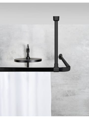 Schöner Wohnen Kollektion Deckenstütze "Jete" in Schwarz - (H)57 cm