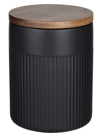 Schöner Wohnen Kollektion Utensilienhalter "Refia" in Schwarz - (H)16,5 x Ø 12 cm