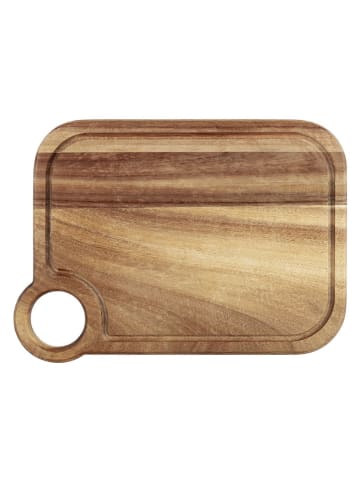 Schöner Wohnen Kollektion Schneidebrett "Acun" in Hellbraun - (L)30 x (B)22 cm