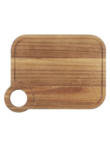 Schöner Wohnen Kollektion Schneidebrett "Acun" in Hellbraun - (L)35 x (B)27 cm