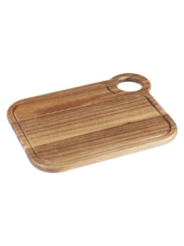 Schöner Wohnen Kollektion Schneidebrett "Acun" in Hellbraun - (L)35 x (B)27 cm