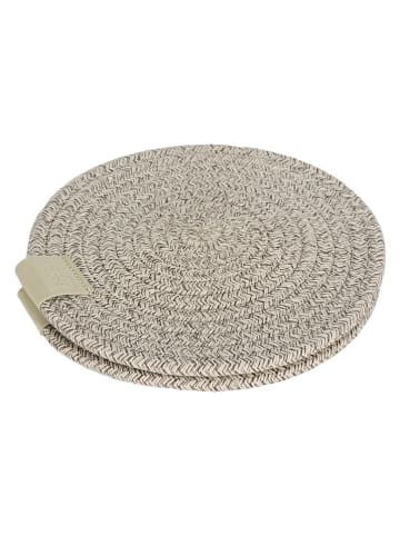 Schöner Wohnen Kollektion 2er-Set: Topfuntersetzer "Svea" in Beige - Ø 20 cm