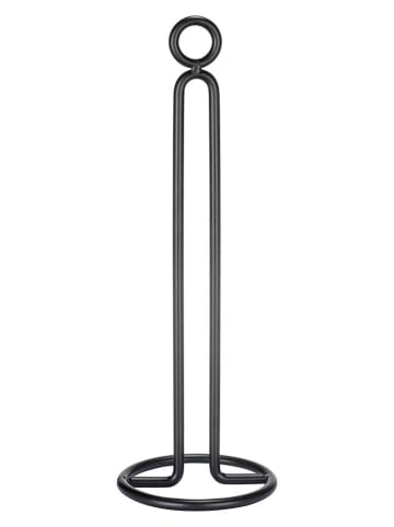 Schöner Wohnen Kollektion Küchenrollenhalter "Kylie" in Schwarz - (H)32,5 x Ø 12,5 cm