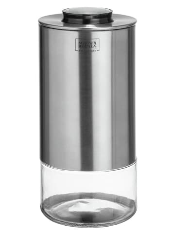 Schöner Wohnen Kollektion Aufbewahrungsdose "Enola" in Silber - 980 ml