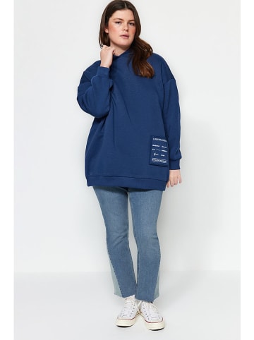 trendyol Bluza w kolorze niebieskim