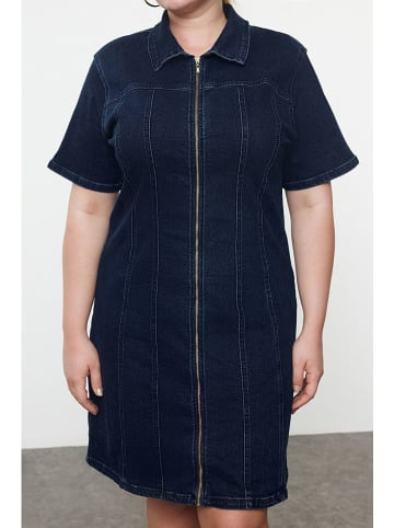 trendyol Spijkerjurk donkerblauw