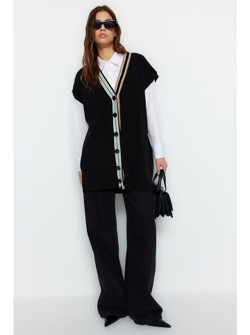 trendyol Kamizelka w kolorze czarnym