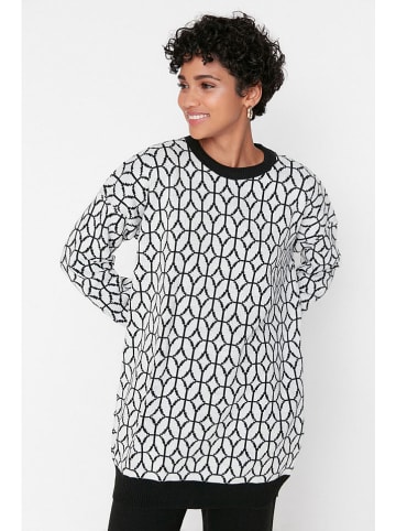 trendyol 2tlg. Outfit in Schwarz/ Weiß